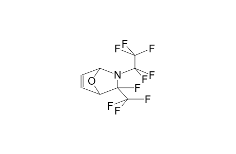 3-TRIFLUOROMETHYL-2-PENTAFLUOROETHYL-3-FLUORO-7-OXA-2-AZABICYCLO[2.2.1]HEPT-5-ENE (ENDO/EXO MIXTURE)