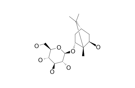 (1S,2S,4R,6S)-BORNANE-2,6-DIOL-2-O-BETA-D-GLUCOPYRANOSIDE