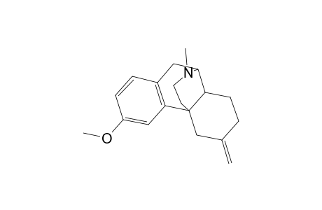 Morphinan, 3-methoxy-17-methyl-6-methylene-