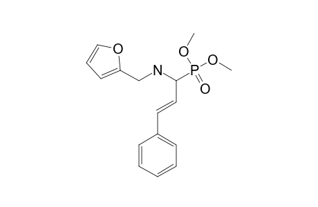 DIMETHYL-1-(FURAN-2-YL-METHYLAMINO)-3-PHENYLALLYL-PHOSPHONATE