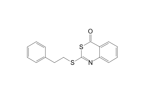 2-[(2-PHENYLETHYL)-THIO]-4H-3,1-BENZOTHIAZIN-4-ONE