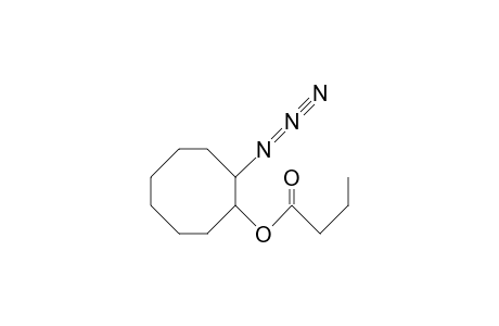 Butyric acid, trans-2-azido-cyclooctyl ester