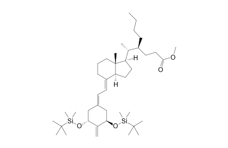 Methyl (4S)-4-{1-[(1R,3R,7E,17.beta.)-1,3-Bis{[tert-butyl(dimethyl)-silyl]oxy}-2-methylidene-9,10-secoestra-5,7-dien-17-yl]ethyl}octanoate