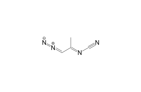 Cyanamide, (2-diazo-1-methylethylidene)-