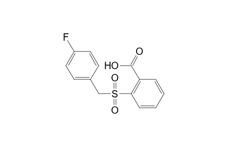 2-(4-Fluoro-phenylmethanesulfonyl)-benzoic acid