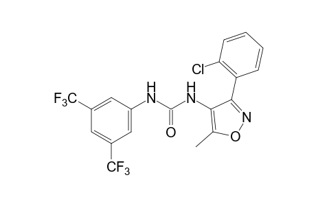 1-[3-(o-CHLOROPHENYL)-5-METHYL-4-ISOXAZOLYL]-3-(alpha,alpha,alpha,alpha',alpha',alpha'-HEXAFLUORO-3,5-XYLYL)UREA