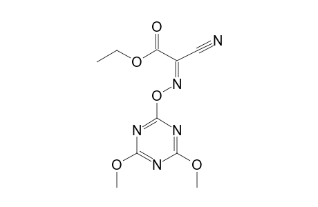 ETHYL-2-CYANO-2-(4,6-DIMETHOXY-1,3,5-TRIAZIN-2-YLOXYIMINO)-ACETATE;DMTOC
