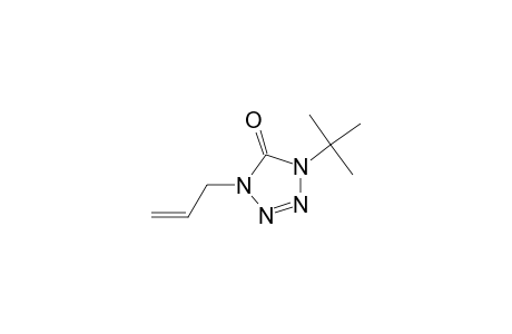 5H-Tetrazol-5-one, 1-(1,1-dimethylethyl)-1,4-dihydro-4-(2-propenyl)-