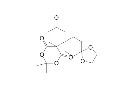 1,4,11,13-Tetraoxatrispiro[4.2.0.5.4.2]eicosane-10,14,17-trione, 12,12-dimethyl-