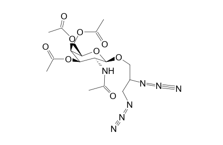 2,3-Diazidopropyl-2-acetylamino-3,4,6-tri-O-acetyl-b-d-galactopyranoside