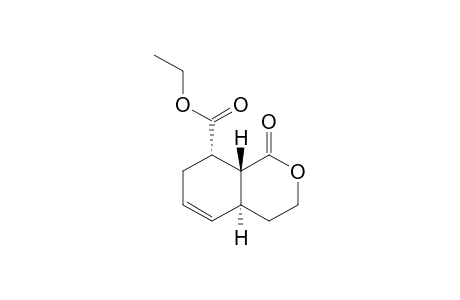 Ethyl (4aS*,8S*,8aR*)-1-oxo-3,4,4a,7,8,8a-hexahydro-1H-isochromene-8-carboxylate