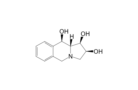 (1R,2S,10R,10aR)-1,2,10-Trihydroxy-1,2,3,5,10,10a-hexahydrobenzo[f]indolizine