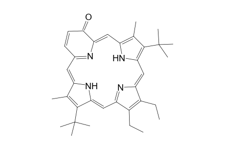 9,18-Di-tert-butyl-13,14-diethyl-8,19-dimethyloxypyriporphyrin