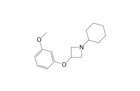 1-Cyclohexyl-3-(3-methoxyphenoxy)azetidine