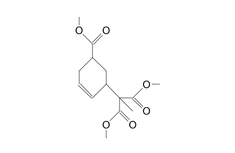 cis-3-Carbomethoxy-1-(1,1-dicarbomethoxy-ethyl)-5-cyclohexene