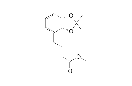 Methyl 4-((3aR,7aS)-2,2-dimethyl-3a,7a-dihydrobenzo[d][1,3]dioxol-4-yl)butanoate