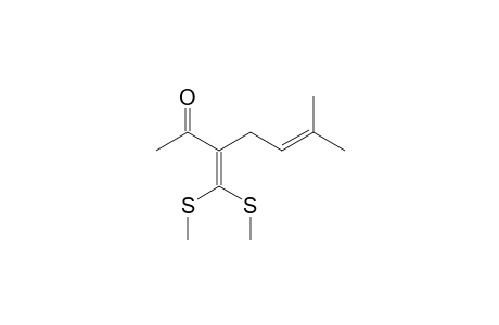 3-[Bis(methylthiomethylene]-6-methyl-5-hepten-2-one