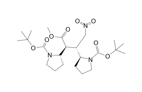 (2S)-2-[(1R,2S)-2-[(2S)-1-tert-butoxycarbonylpyrrolidin-2-yl]-3-keto-3-methoxy-1-(nitromethyl)propyl]pyrrolidine-1-carboxylic acid tert-butyl ester