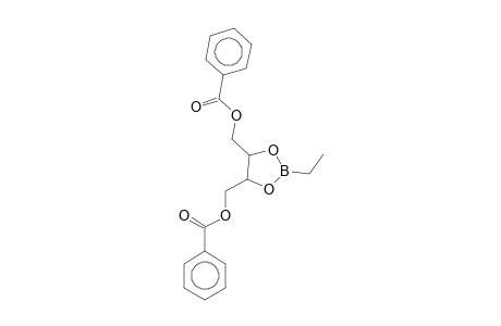 (5-[(Benzoyloxy)methyl]-2-ethyl-1,3,2-dioxaborolan-4-yl)methyl benzoate