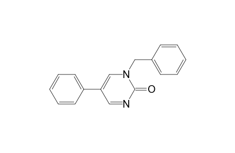 2(1H)-Pyrimidinone, 5-phenyl-1-(phenylmethyl)-