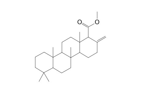 D-Homoandrostane-17a-carboxylic acid, 4,4,8-trimethyl-17-methylene-, methyl ester, (5.alpha.,17a.beta.)-
