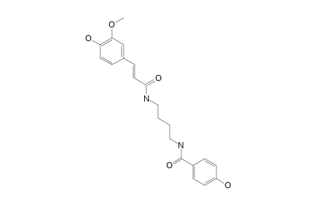 1-N-FERULOYL-AMINOBUTYL-4-PARA-HYDROXYBENZAMIDE
