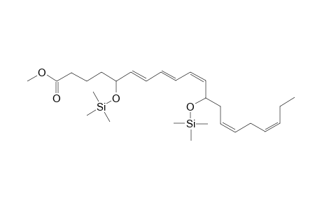 Methyl 5,12-di(trimethylsiloxy)eicosan-6(E),8(E),10(Z),14(Z),17(Z)-pentaenoate