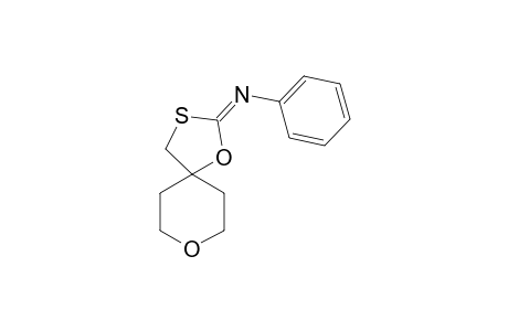 Benzenamine, N-(1,8-dioxa-3-thiaspiro[4.5]decan-2-ylidene)-