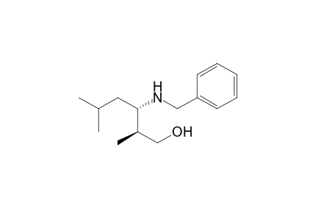 (2S,3S)-3-(Benzylamino)-2,5-dimethylhexan-1-ol