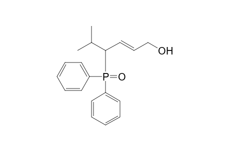 (E)-4-diphenylphosphoryl-5-methyl-2-hexen-1-ol