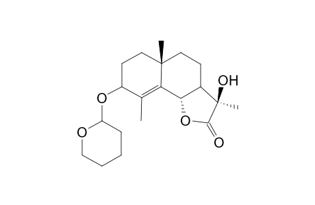 11,13-Dihydro-3-[(tetrahydropyranyl)oxy]-11.beta.-hydroxyarbusculin B