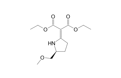 (S)-2-bis(ethoxycarbonyl)methylidene-5-methoxymethylpyrrolidine