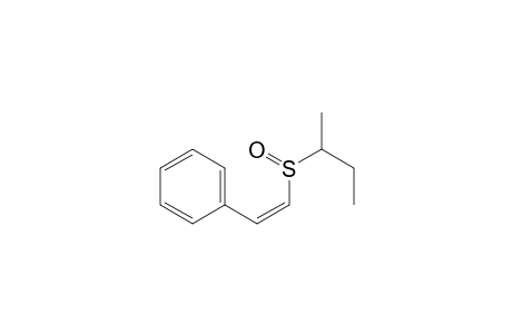 (Z)-Sec-butylsulfinyl-2-phenylethene