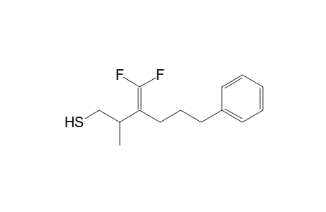 4,4-Difluoro-2-methyl-3-(3-phenylpropyl)but-3-en-1-thiol