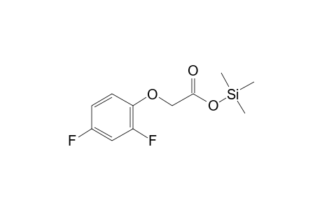 (2,4-Difluorophenoxy)acetic acid, tms derivative