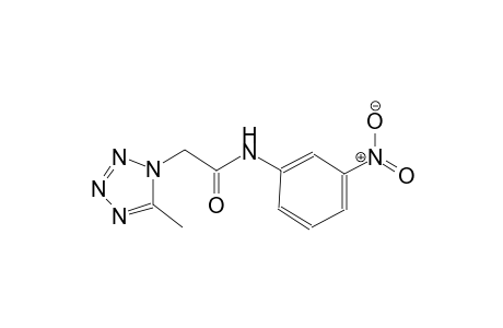 2-(5-methyl-1H-tetraazol-1-yl)-N-(3-nitrophenyl)acetamide