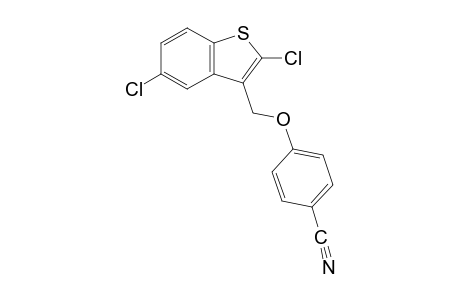 p-[(2,5-dichlorobenzo[b]thien-3-yl)methoxy]benzonitrile