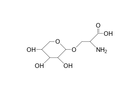 O-B-D-Xylopyranosyl-L-serine
