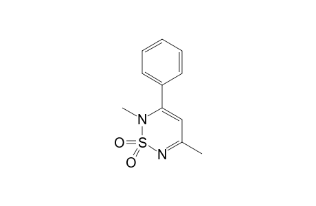 2,5-Dimethyl-3-phenyl-1,2,6-thiadiazine-1,1-dioxide