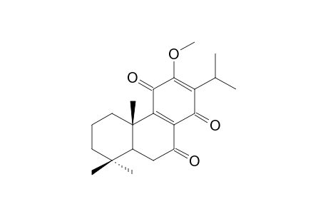 (4bS)-2-isopropyl-3-methoxy-4b,8,8-trimethyl-5,6,7,8,8a,9-hexahydrophenanthrene-1,4,10(4bH)-trione