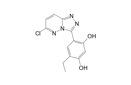 6-chloro-3-(5-ethyl-2,4-dihydroxyphenyl)-1,2,4-triazolo[4,3-b]pyridazine