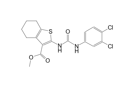 benzo[b]thiophene-3-carboxylic acid, 2-[[[(3,4-dichlorophenyl)amino]carbonyl]amino]-4,5,6,7-tetrahydro-, methyl ester