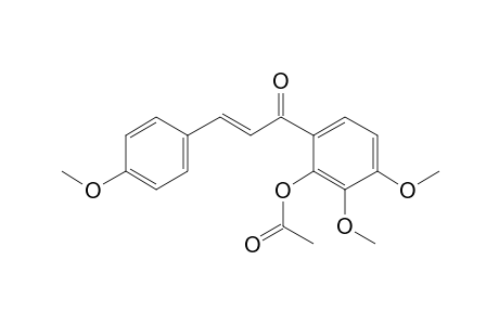 2'-(Acetyl)oxy-3',4',4-trimethoxychalcone