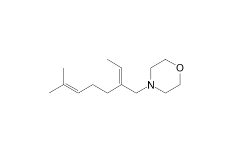 (E)-4-(2-Ethylidene-6-methylhept-5-enyl)morpholine
