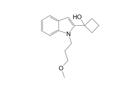 1-(1-(3-methoxypropyl)-1H-indol-2-yl)cyclobutanol