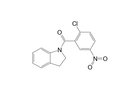 1-(2-Chloro-5-nitrobenzoyl)indoline