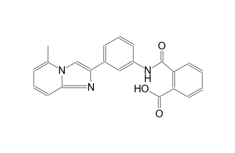 benzoic acid, 2-[[[3-(5-methylimidazo[1,2-a]pyridin-2-yl)phenyl]amino]carbonyl]-