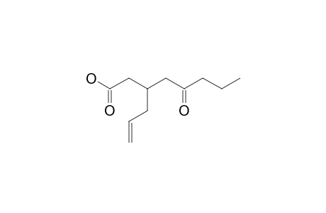 5-Oxo-3-allyloctanoic acid