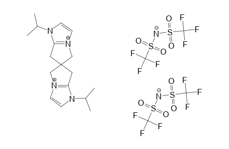 6,6'-SPIRO-BI-(1-(2-PROPYL)-1,5,6,7-TETRAHYDROPYRROLO-[1,2-A]-IMIDAZOLIUM)-BIS-(BIS-(TRIFLUOROMETHANESULFONYL)-IMIDATE)