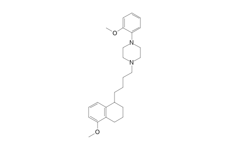 1-(2-methoxyphenyl)-4-[4-(5-methoxy-1,2,3,4-tetrahydronaphthalen-1-yl)butyl]piperazine